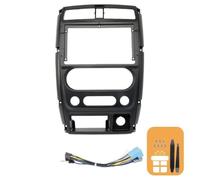 Cadre de façade d'autoradio Pour Suzuki Pour Jimny 2007-2016 (panneau Navigation Commande Centrale 9 Pouces Cadre Polyvalent Grand Écran Android) Cadre Façade