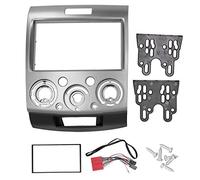 Cadre de façade d'autoradio XTevu, panneau stéréo 2 DIN compatible avec Everest, kit de garniture de navigation DVD, support de montage pour tableau de bord
