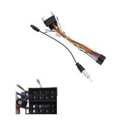 Cadre de façade Radio 2 Din Automobile Intérieur Stéréo Radio Android 9 Pouces Gauche Cadre Kit Panneau Centre Fascia Câble pour VW pour Golf 3 1992 1993(Seulement Le câble)