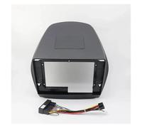 Cadre de façade Radio 9 10.1 Pouces Voiture Fascia Radio Panneau DVD Tableau Bord Installation Console Cadre Bague Garniture pour Hyundai pour Tucson IX35 2010-2015(10.1 Cadre - Cordon)