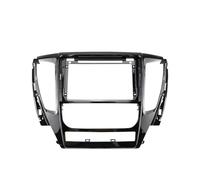 Cadre de façade Radio Montage Panneau Kit Adaptateur Android Radio Tableau Bord Cadre Voiture Carénage pour Mitsubishi pour Pajero pour Sport 2016-2020 2021(Cadre A)