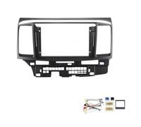 Cadre de façade Radio pour Mitsubishi pour Lancer pour Fortis 2010-2017 Autoradio Fascias GPS MP5 Android Stéréo Joueur Tête Unité Panneau Tableau Bord Cadre(9inch XP Set)