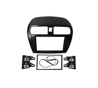 Cadre de façade Radio pour Mitsubishi pour Mirage pour Lespace pour Létoile Fascia Radio Stéréo Panneau Tableau Bord Montage Kit Garniture Installation Cadre Façade