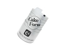 Cadre de façonnage de gâteau rond / carré extensible avec échelle pour mousses dessert crème carré décoration moule