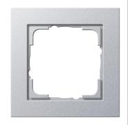 GIRA simple Cadre E2, Standard 55, System 55 aluminium 0211 25