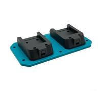 Cadre de fixation de batterie, organiseur de rangement polyvalent pour batteries d'outils électriques, support mural sécurisé pour atelier et garage