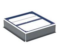Cadre de fixation Geberit Duofix 551512001 90 x 100 cm, pour parois de douche jusqu'à 100 cm, pour 1,5 m de profondeur.