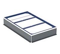 Cadre de fixation Geberit Duofix 551516001 90 x 150 cm, pour receveur de douche, pour 3 mètres (10 pieds).