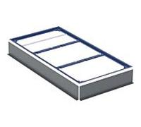 Cadre de fixation Geberit Duofix 551519001 90 x 180 cm, pour receveur de douche, pour 3 mètres (10 pieds).