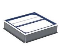 Cadre de fixation Geberit Duofix 551520001 100 x 100 cm, pour parois de douche jusqu'à 100 cm, pour 1,5 m de profondeur.