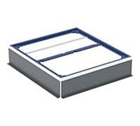 Cadre de fixation Geberit Duofix 551521001 100 x 110 cm, pour une zone de douche de 110 à 140 cm, pour 2,13 m (7 pieds).