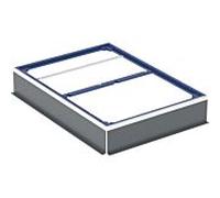 Cadre de fixation Geberit Duofix 551523001 100 x 140 cm, pour une largeur de douche de 110 à 140 cm (7 pieds).
