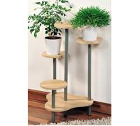 Cadre de fleurs en pot - KESPER - 4 plates-bandes - Marron - 46cm x 72,5cm