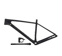 Cadre de fourche avant de vélo de montagne ultraléger en fibre de carbone, Clip de tige de selle de remplacement pour vélo de montagne, roues de 29 pouces et 27,5 pouces, fibre de (29ER*17 pouces)