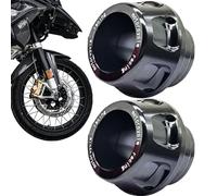 Cadre de fourche de moto - Sliders Moto Supply Sliders Protection contre les accidents de moto | Kit d'absorption des chocs anti-collision, fourches avec coloration d'oxydation