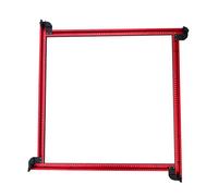 Cadre de gabarit de routeur réglable, gabarit de routeur réglable - Localisateur de guides de perçage de trous pour le travail du bois | Gabarit de fraisage variable pour créer des rainures carrées