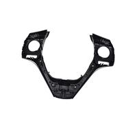 Cadre de Garniture de Boutons de Volant de Voiture 84250-02560 pour RAV4 Ralink 2014-2018 Noir Brillant