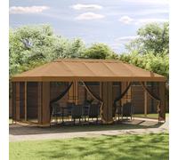 Cadre de Gazebo 6 x 3 m Noir Acier vidaXL vidaXL