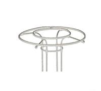 Cadre de grille de jardin pour plantes grimpantes en plein air, support de vigne arqué, piquet en fil métallique, support de fleurs pour parapluie de jardinage, pour rose (90 cm)