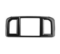 Cadre de Grille de Ventilation Arrière, Garniture Intérieure Style Fibre de Carbone, Compatible 2015-2020 - Protection Anti - Rayures, Installation Facile, Esthétique Élég