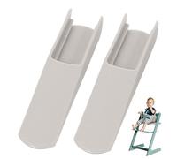 Cadre de jambe de chaise haute pour - Pieds de sécurité glissants | Extension des jambes épaissies pour les petits étages | 2 Set High Chair Chair Foot Cover pour les accessoires de chaise
