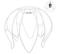 Cadre de lampe à lampe, 9, 1x7, 1 pouces en métal de métal, parfait pour la maison, l'hôtel, le café