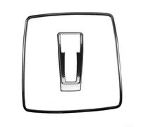 Cadre de lampe de lecture avant pour Mercedes - Compatible avec GLA X156 CLA pour C117 Classe A Classe B Modèles en acier inoxydable - Accessoire de mise à niveau intérieur 2012 2018 (fibre de carbone