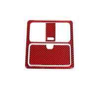 Cadre De Lampe De Lecture pour Siège Arrière De Voiture Décoration pour Nissan 350Z 2006 2007 2008-2009,Autocollants pour Panneaux de Voiture,Red