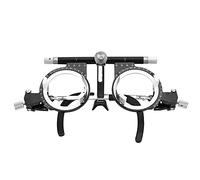 Cadre de lentille d'essai Optique réglable de 50 à 80 mm, Cadre d'optométrie pour Test oculaire, Cadre de lentille d'essai Professionnel avec capacité de 4 lentilles, matériau en