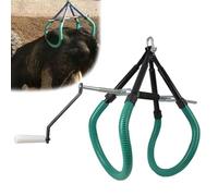 Cadre de Levage pour Vaches, élévateur de Hanches renforcé pour bovins de 1 000 kg Pince de Levage réglable pour Vaches Outil d'assistance au Support