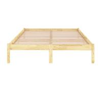 Cadre de lit 160x200 cm - 2 personnes - LEMON - sans matelas - bois massif 957