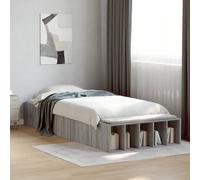 Cadre de Lit Adulte Meuble Chambre à Coucher Intérieur Bois d'Ingénierie vidaXL