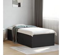 Cadre de Lit Adulte Meuble Chambre Intérieur Maison Bois d'Ingénierie vidaXL