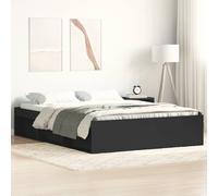 Bedframe zwart 140x200 cm3203860