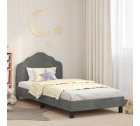 Vidaxl Cadre De Lit Pour Enfants Avec Tête De Lit Rose 80 X 200 Cm
