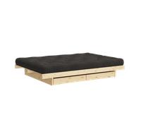 Cadre de Lit avec Tiroir Kanso de Karup Design 180 x 200 cm Brut