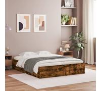 Cadre de Lit avec Tiroirs Double Blanc 120x200 cm Bois d'Ingénierie vidaXL