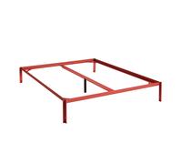 Connect Bed Lit Hay Wx160 cm Maroon rouge - 5710441310709