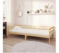 Cadre de lit de jour - KENNETH - 1 PLACE - sans matelas - bois de pin massif 90x200 cm - LV797