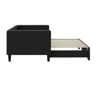 Cadre de Lit de repos - BURKE - Canapé-lit Simple - avec gigogne - sans matelas - 80x200 cm AA42