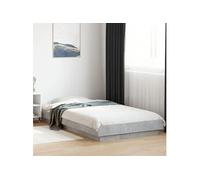 Cadre de Lit Sommier à Lattes Lit Palette Chambre Bois d'Ingénierie vidaXL