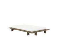 Cadre de Lit Japan 120x200 Brun Caroube