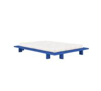 Cadre de Lit Japan 140x200 Bleu Vif