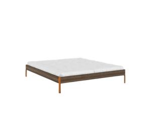 Cadre de Lit Karup Core 180x200 Brun Caroube/ Orange Solaire