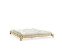 Cadre de Lit Karup Design Elan 180x200 en Pin Laqué Transparent