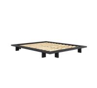 Cadre de Lit Karup Design Japan 160x200 Noir Nuit