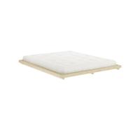 Cadre de Lit Karup Dock 160x200 Pin Laqué Clair