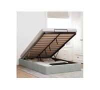 vidaXL Cadre de lit ottoman 120x190 cm velours gris clair sans matelas – Modèle 3310949