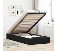 Cadre de lit ottoman sans matelas rose 100x200 cm velours cadre de lit vidaXL