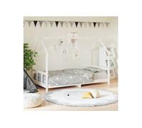 Cadre de Lit pour Enfants Meuble Adulte Chambre Bois de Pin Massif vidaXL
